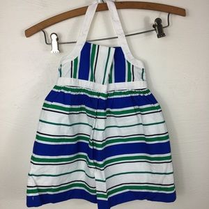 Janie and Jack halter dress 12-18 months